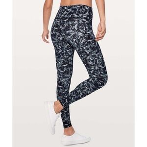 Lululemon Wunder Under Hi-Rise Tight 28" Leggings Embellished Multi - Size 4